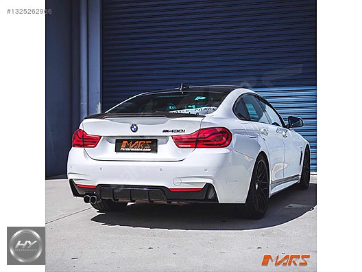 BMW 4 Serisi F32 F33 F36 2013-20 M Sport Arka Tampon Difüzör Set