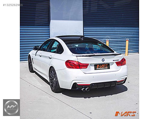 BMW 4 Serisi F32 F33 F36 2013-20 M Sport Arka Tampon Difüzör Set