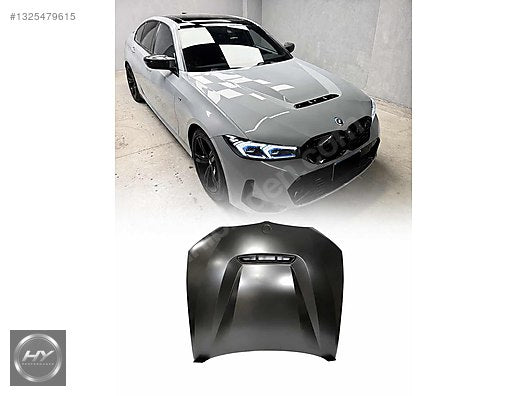 BMW 3 Serisi G20 2018-2026 M3 CS GTS Style Ön Motor Kaput