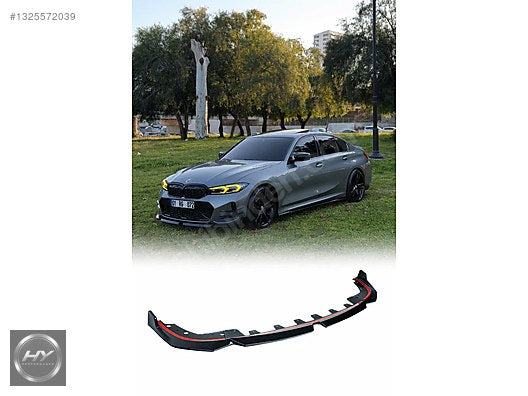 BMW 3 Serisi G20 LCI 2022-2026 M Performance Ön Tampon Eki Lip