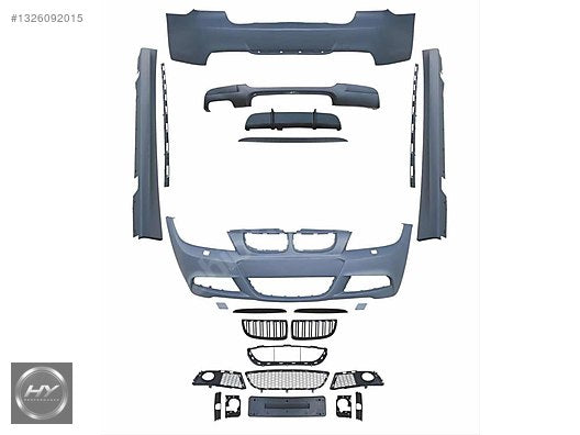 BMW 3 Serisi E90 2005-08 M Tech Body Kit Seti Ön Arka Yan Panjur