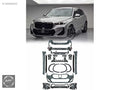 BMW X1 U11 2023+ M Tech M Sport Body Kit Seti Ön Arka Tampon Yan