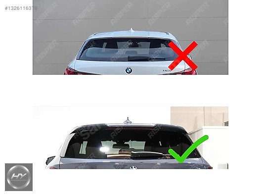 BMW 1 Serisi F40 2018-24 M Sport Parlak Siyah Full Aero Body Kit