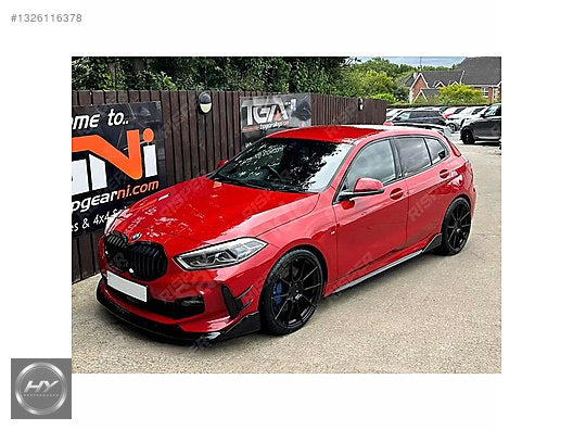 BMW 1 Serisi F40 2018-24 M Sport Parlak Siyah Full Aero Body Kit