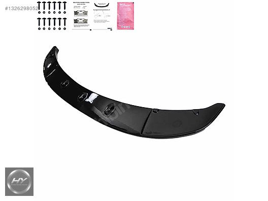 BMW 5 Serisi F10 M Sport 2011-2016 Ön Tampon Eki Lip Piano Black