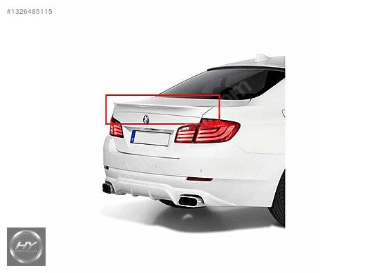 BMW 5 Serisi F10 AC Schnitzer Style Bagaj Spoyleri (Boyasız)
