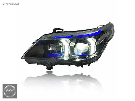 BMW 5 Serisi E60 2003-2010 Snake Eye LED Far Seti Çift Renk DRL