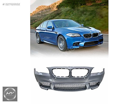BMW 5 Serisi F10 2010-2016 Uyumlu M5 Ön Tampon PDC Uyumlu
