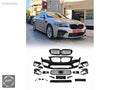 BMW 5 Serisi F10 10-16 Uyumlu M5 Dönüşüm Ön Tampon Seti Panjurlu