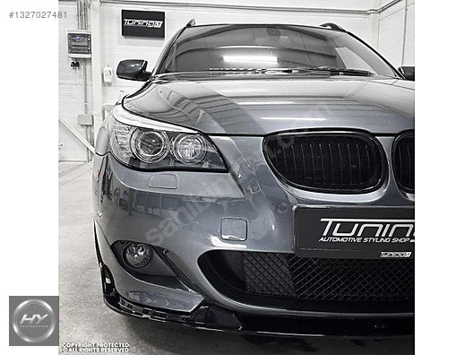 BMW E60 2006-2010 M Tech Ön Tampon Eki Lip Taiwan Üretimi