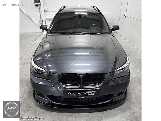 BMW E60 2006-2010 M Tech Ön Tampon Eki Lip Taiwan Üretimi