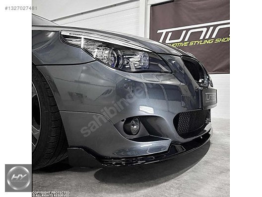 BMW E60 2006-2010 M Tech Ön Tampon Eki Lip Taiwan Üretimi