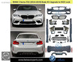 BMW 2 Serisi F22 Coupe 14-19 M2 Competition Tampon Seti Body Kit