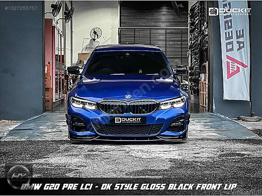 BMW 3 Serisi G20 2018-2022 DK Style Ön Tampon Eki Lip Splitter
