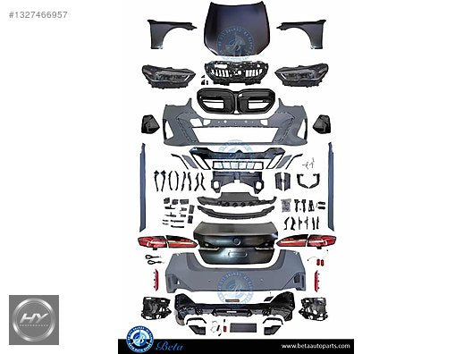 BMW 5 Serisi F10 G60 M Sport Komple Dönüşüm Body Kit Seti