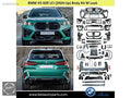 BMW X5 G05 LCI 2022+ Uyumlu X5M Body Kit Ön Arka Tampon Seti