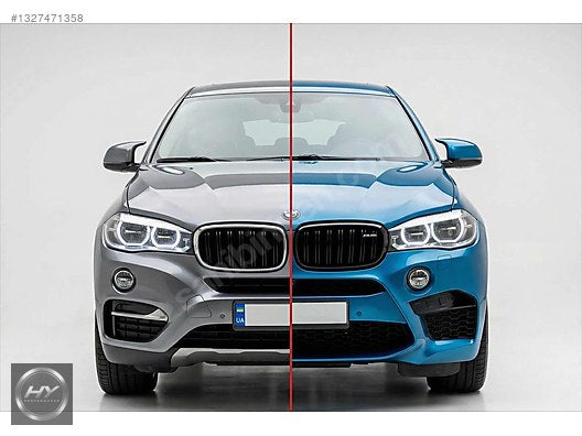 BMW X6 F16 2014-2019 X6M Komple Ön Arka Tampon Body Kit Seti
