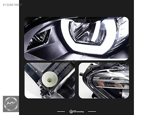 BMW 7 Serisi F01 / F02 2009-2015 Uyumlu LED Ön Far Seti