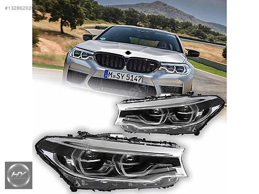 BMW 5 Serisi G30 2017-2020 Uyumlu F90 M5 Dizayn LED Far Seti