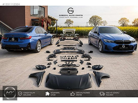 BMW 3 Serisi F30 2012-18 G20 Facelift M340i Dönüşüm Body Kit Set