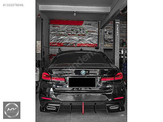 BMW 5 Serisi G30 17-23 VTEN F1 LED Çakar Animasyonlu Difüzör