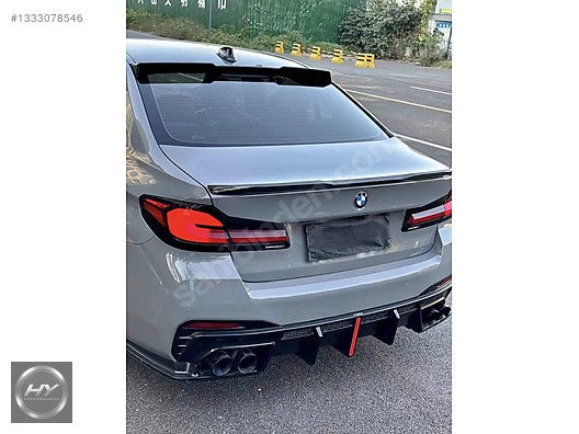 BMW 5 Serisi G30 17-23 VTEN F1 LED Çakar Animasyonlu Difüzör