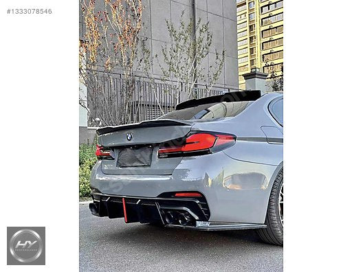 BMW 5 Serisi G30 17-23 VTEN F1 LED Çakar Animasyonlu Difüzör
