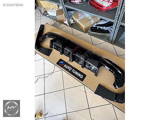BMW 5 Serisi G30 17-23 VTEN F1 LED Çakar Animasyonlu Difüzör