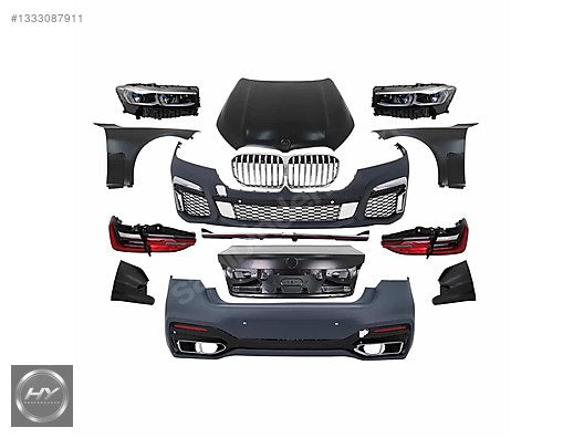 BMW 7 Serisi F01 F02 2008-2015 Uyumlu G12 Facelift Dönüşüm Seti