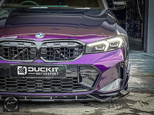 BMW 3 Serisi G20 LCI Facelift 3 Parça DK Style Ön Tampon Eki Lip