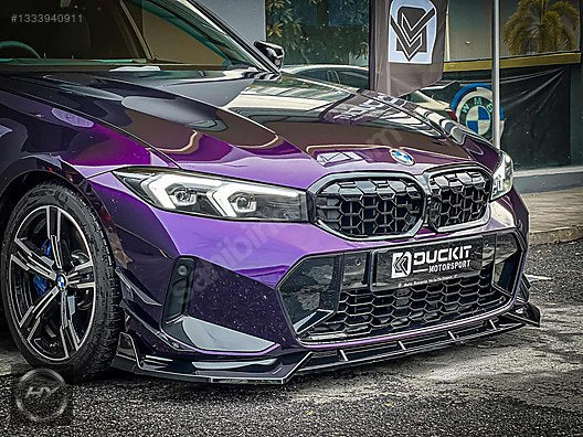 BMW 3 Serisi G20 LCI Facelift 3 Parça DK Style Ön Tampon Eki Lip