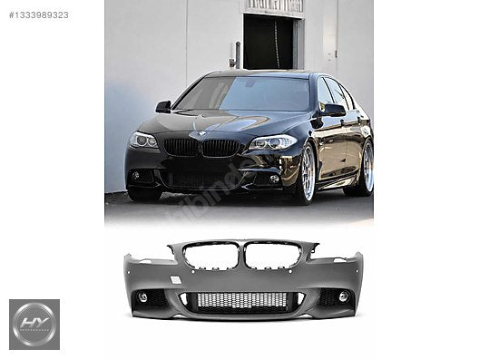 BMW 5 Serisi F10 2010-2013 Uyumlu M Sport Ön Tampon + Sis Farı