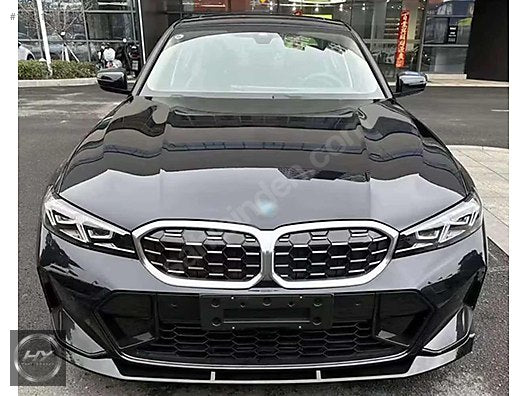 BMW 3 Serisi G20 LCI Facelift Parlak Siyah Ön Tampon Eki Lip