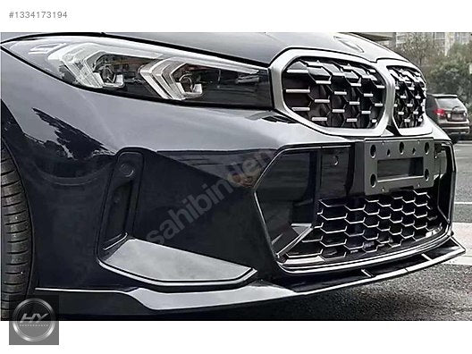 BMW 3 Serisi G20 LCI Facelift Parlak Siyah Ön Tampon Eki Lip