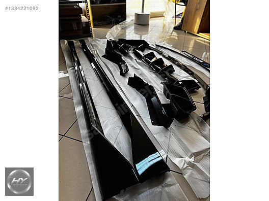 BMW G80 M3 G82 M4 Uyumlu Aero Body Kit Lip Panjur Seti
