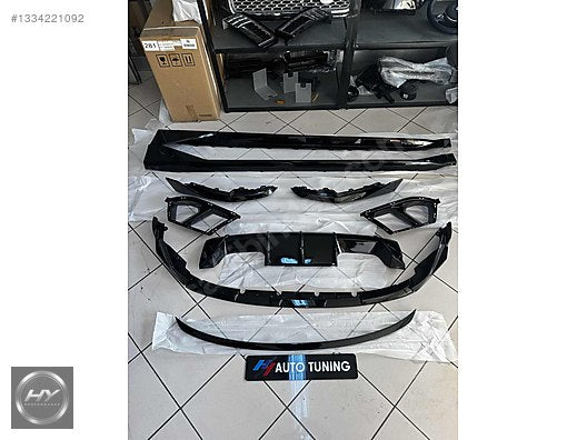 BMW G80 M3 G82 M4 Uyumlu Aero Body Kit Lip Panjur Seti