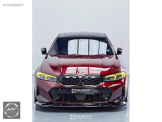 BMW 3 Serisi G20 LCI Ön Lip + Sarı DRL + 340 Style Panjur Seti