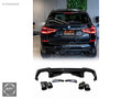 BMW X3 G01 M Sport & X3M F97 20172021 Arka Difüzör Parlak Siyah
