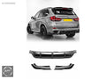 BMW X5 F15 M Sport Uyumlu Arka Difüzör ve Flap Parlak Siyah
