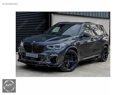 BMW X5 G05 M Sport 2018- Uyumlu Black Knight Marşpiyel Eki Lip