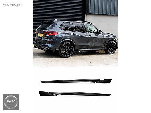 BMW X5 G05 M Sport 2018- Uyumlu Black Knight Marşpiyel Eki Lip