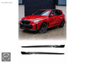 BMW X5 G05 LCI M Sport 2023- Black Knight Marşpiyel Eki Lip