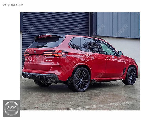 BMW X5 G05 LCI M Sport 2023- Black Knight Marşpiyel Eki Lip
