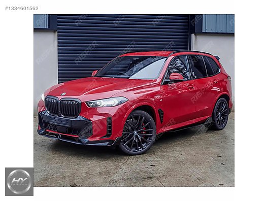 BMW X5 G05 LCI M Sport 2023- Black Knight Marşpiyel Eki Lip