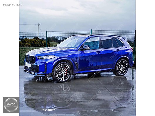 BMW X5 G05 LCI M Sport 2023- Black Knight Marşpiyel Eki Lip
