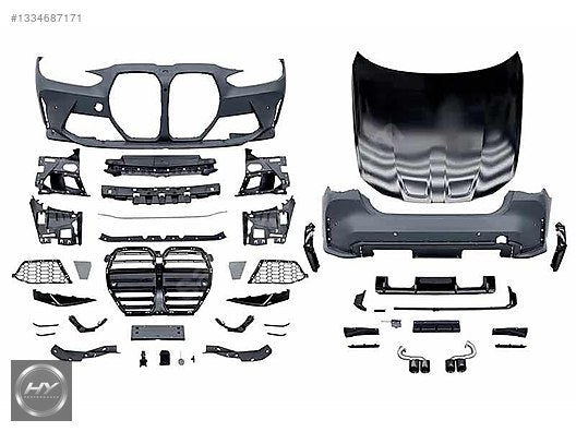 BMW 4 Serisi G26 2021 ve Sonrası M4 G82 Body Kit ve Kaput Seti