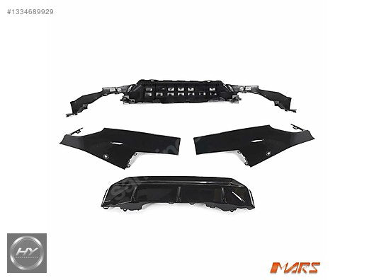BMW 2 Serisi G42 2021-24 M Performance Düfüzör & Egzoz Ucu Set