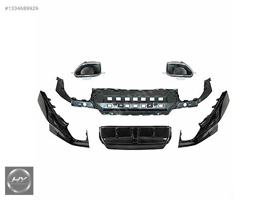 BMW 2 Serisi G42 2021-24 M Performance Düfüzör & Egzoz Ucu Set