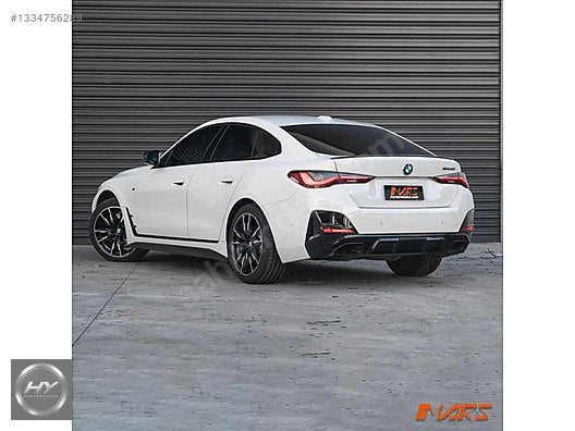 BMW 4 Serisi G26 Gran Coupe Uyumlu M440i Arka Difüzör & Egzoz