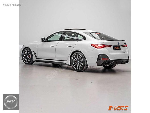 BMW 4 Serisi G26 Gran Coupe Uyumlu M440i Arka Difüzör & Egzoz